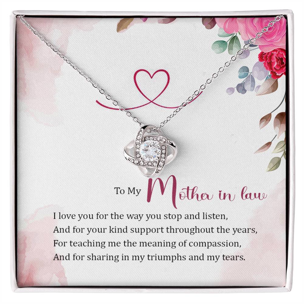 Love Knot Necklace - For Mother-in-Law