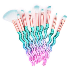 10 pcs makeup brushes