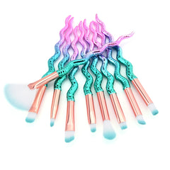 10 pcs makeup brushes