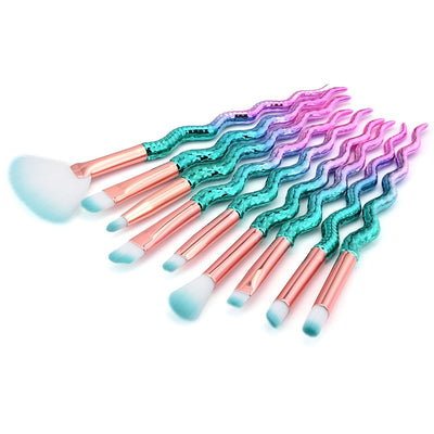 10 pcs makeup brushes